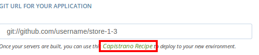 capistrano recipe